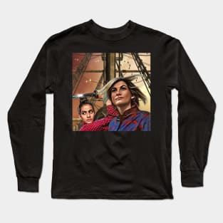 Pirate 13th Doctor Yaz Long Sleeve T-Shirt